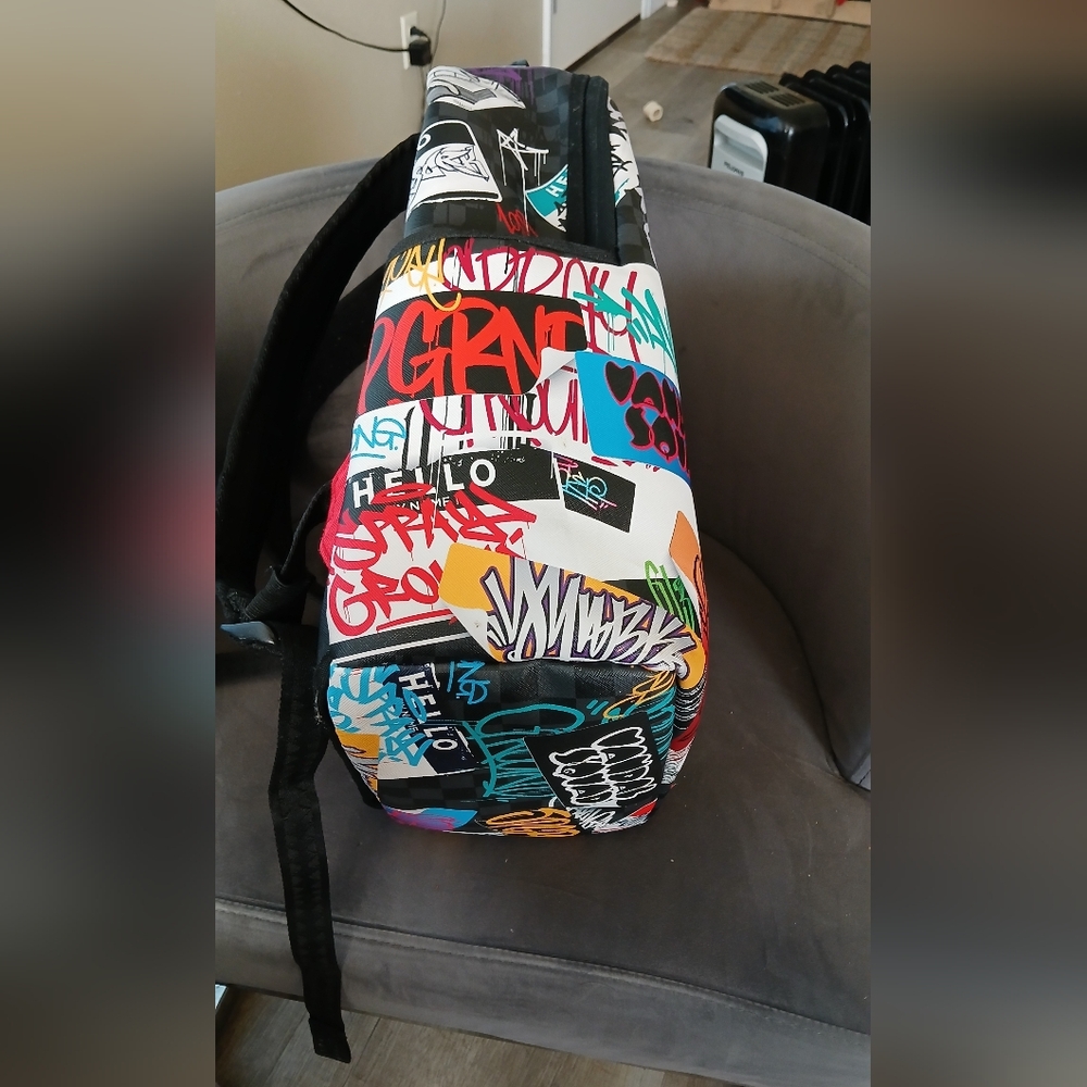 SPRAYGROUND HELLO WORLD TAGGED UP BACKPACK LE - Picture 4 of 7